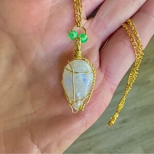 Classy Moonstone Necklacee